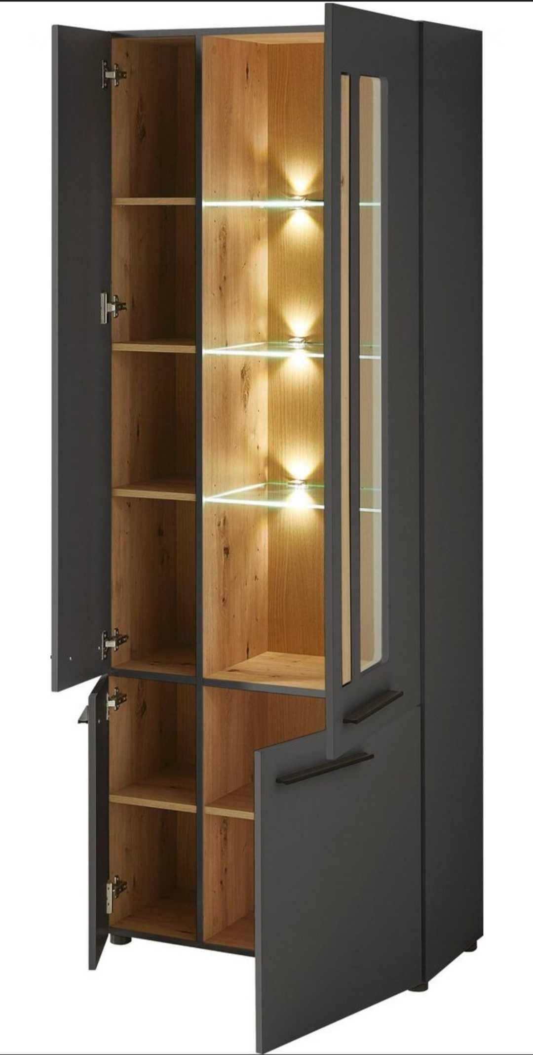 witryna loft two grafit/artisan