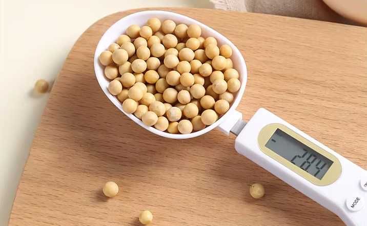 Colher com balança medidor digital de precisão grãos especiarias NOVO