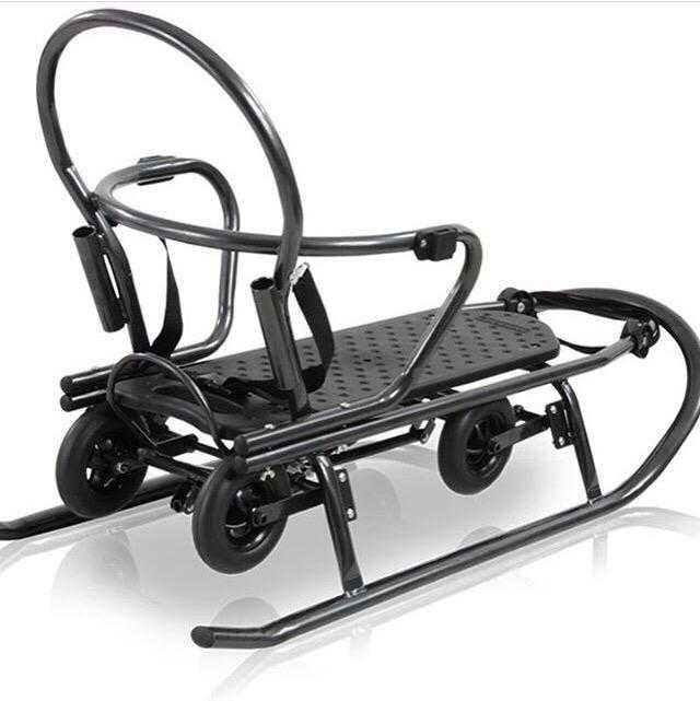 Санки с колесами Prampol Rasper Delux 7 в 1 (Польша)!