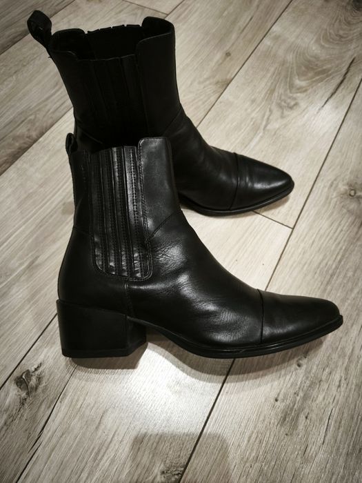 Шкіряні чоботи Vagabond (козаки, Челсі)