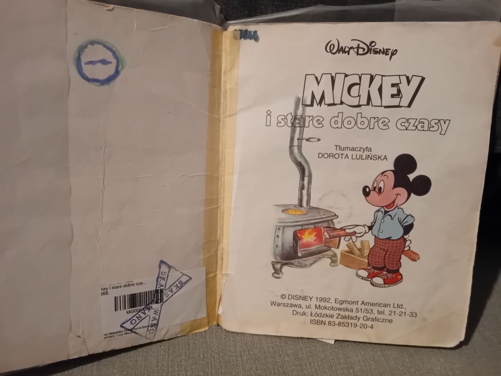 Disney Mickey i stare dobre czasy