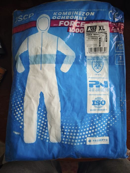 Kombinezony pracowniczy ochronne