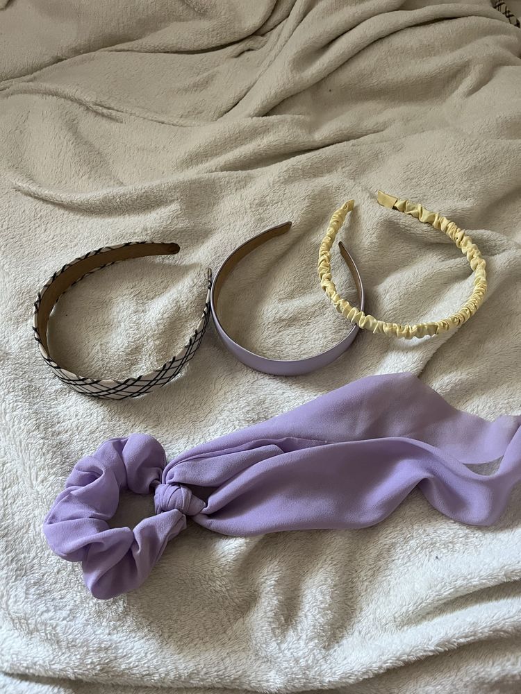 Zestaw opasek do włosów i scrunchie