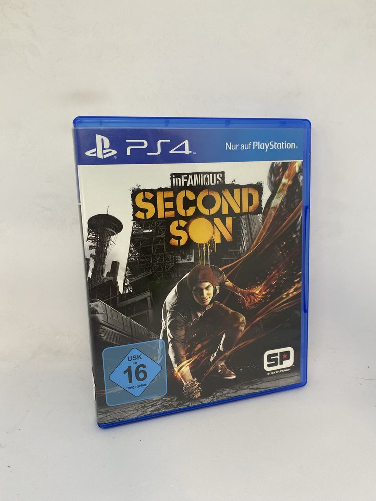 Gra Infamous Second Son PS4 PS5 Sony Play Station pudełkowa