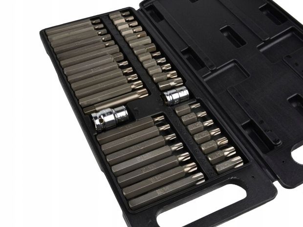 Zestaw Bitów Kluczy Imbus Spline Torx 40 El Bity