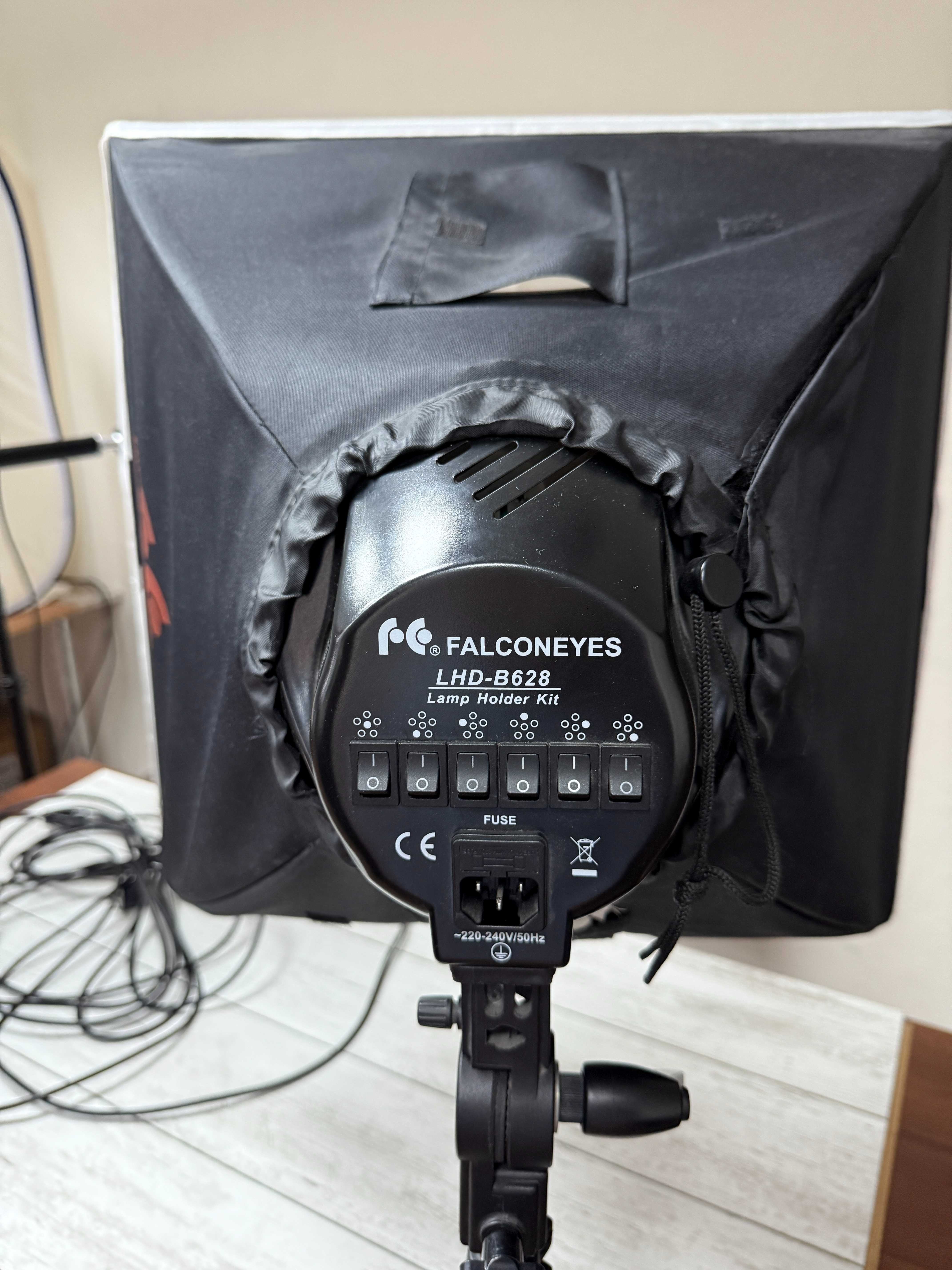 Постійне студійне світло Falcon Eyes LHD-B628 + софтбокс 60х60см