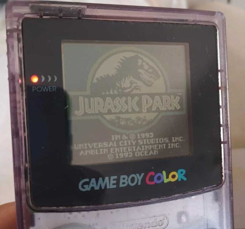 Jurassic Park + Tetris para GameBoy Color