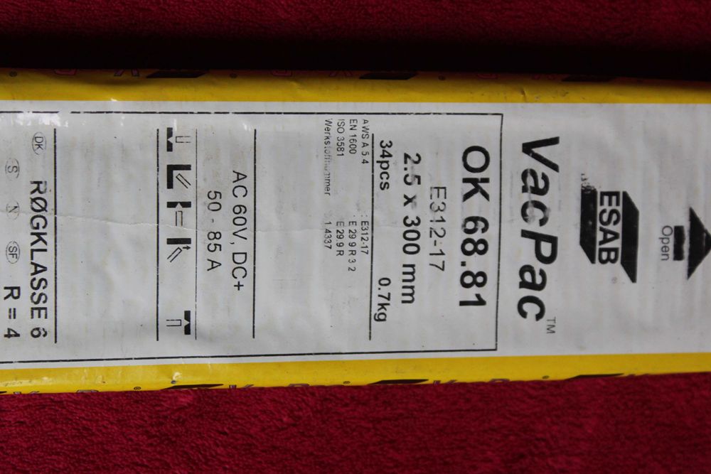 Elektrody spawalnicze ESAB 2,5 x 300mm