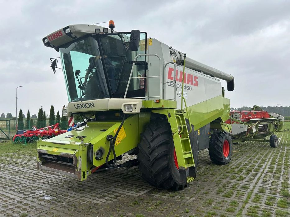Claas Lexion 460  Kombajn zbożowy Claas Lexion 460 + heder 6m. kupiony w polskim salonie