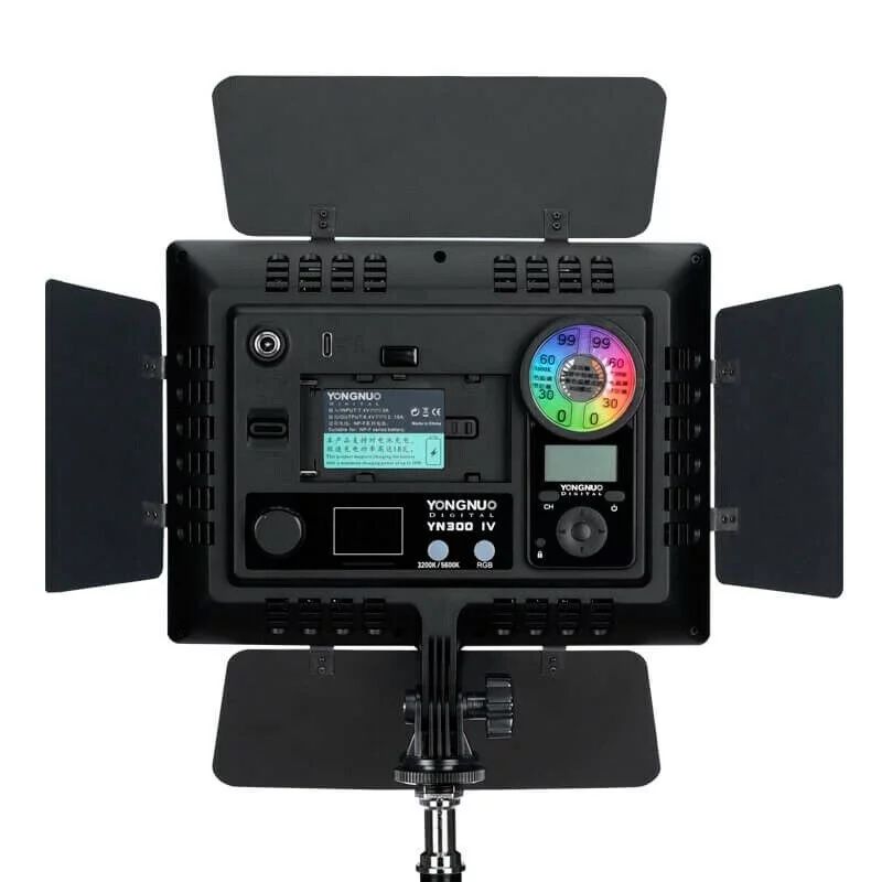 Відеосвітло Yongnuo YN-300 IV LED RGB 3200-5600К з блоком живлення