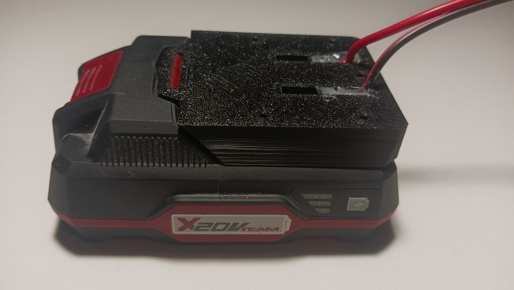 Adapter bateria akumulator parkside x20V