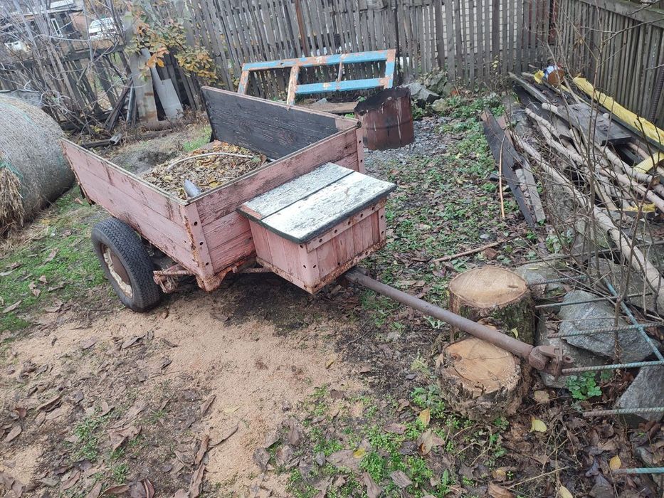 Мотоблок з причепом, можливий обмін на легковий причеп від 2метрів.
