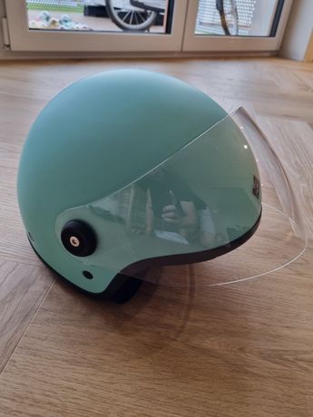 TUCANO URBANO Kask na Skuter Otwarty El Jettin Matt Tiffy Blue