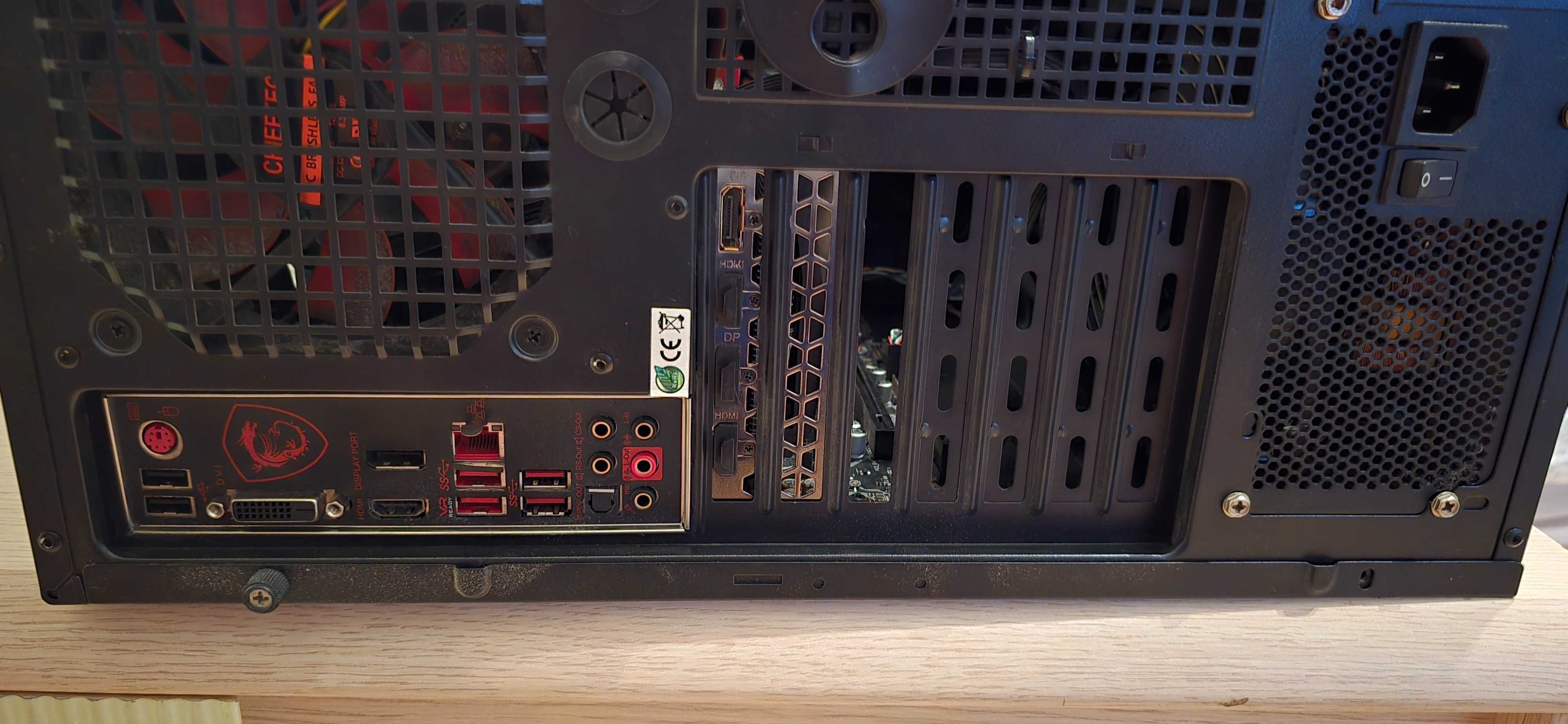 komputer gamingowy intel i5 geforce 3050 16gb ram płyta msi z370 m