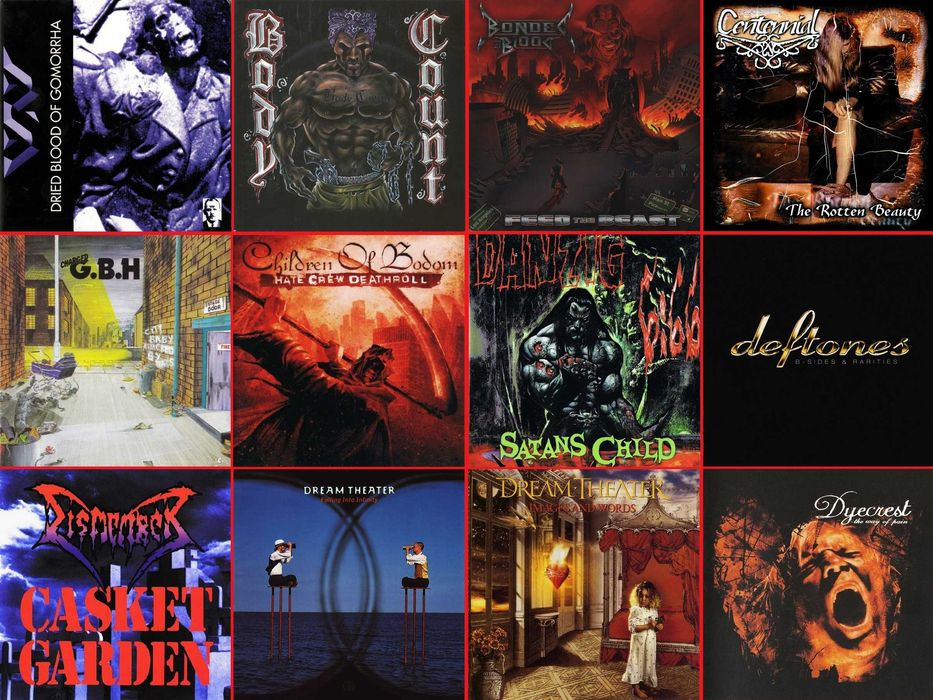 84 CDs - Metal - Raros - Muito Bom Estado
