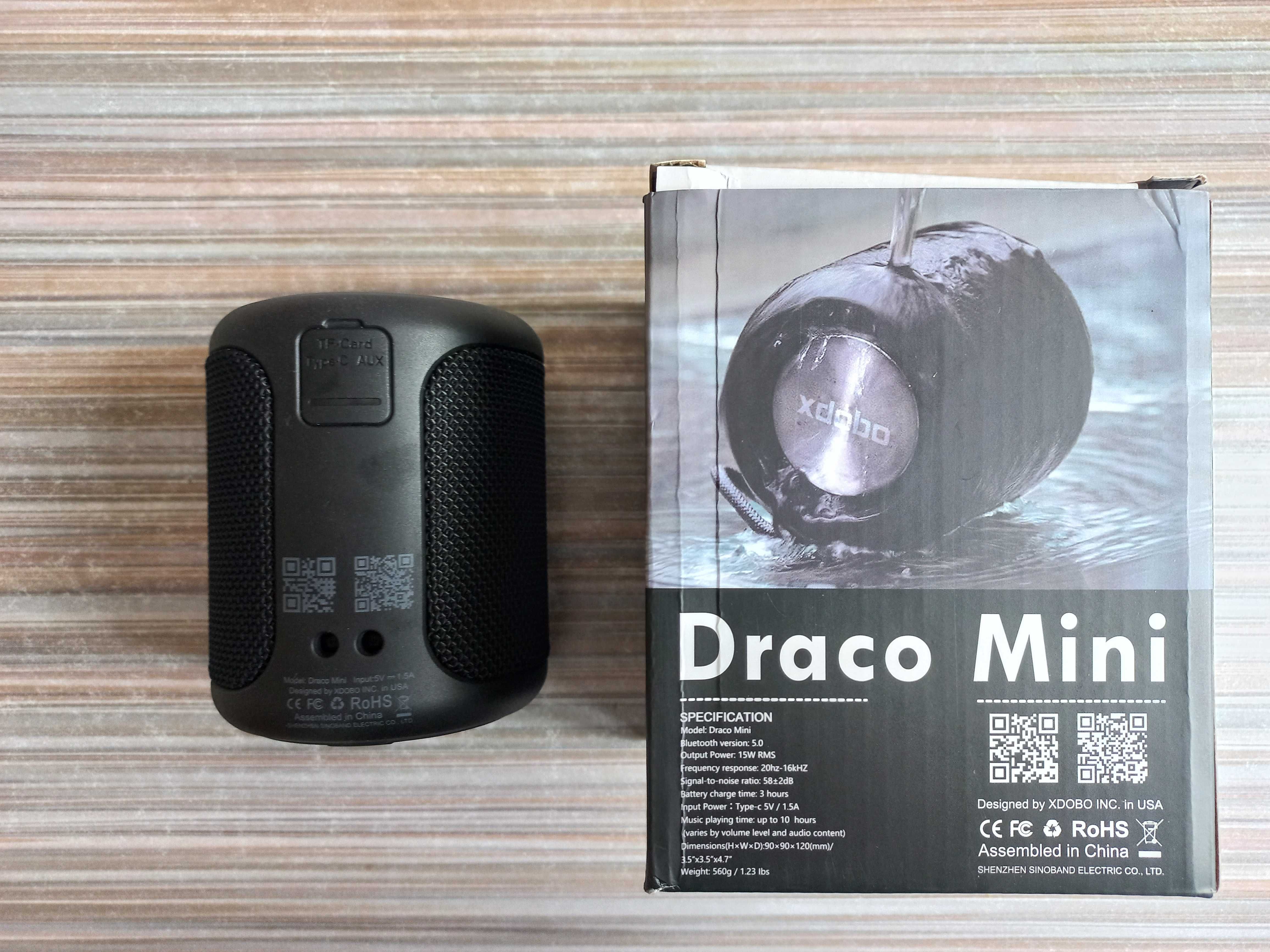 Блютуз колонка XDOBO Draco Mini