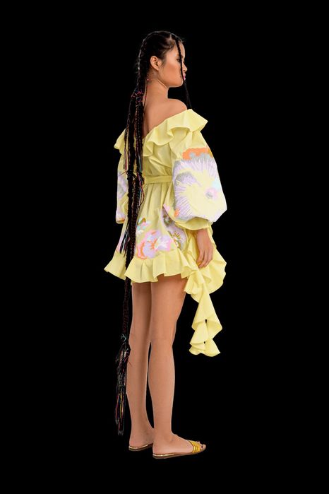 НОВА ексклюзивна вишита сукня української дизайнерки S/M ручна робота