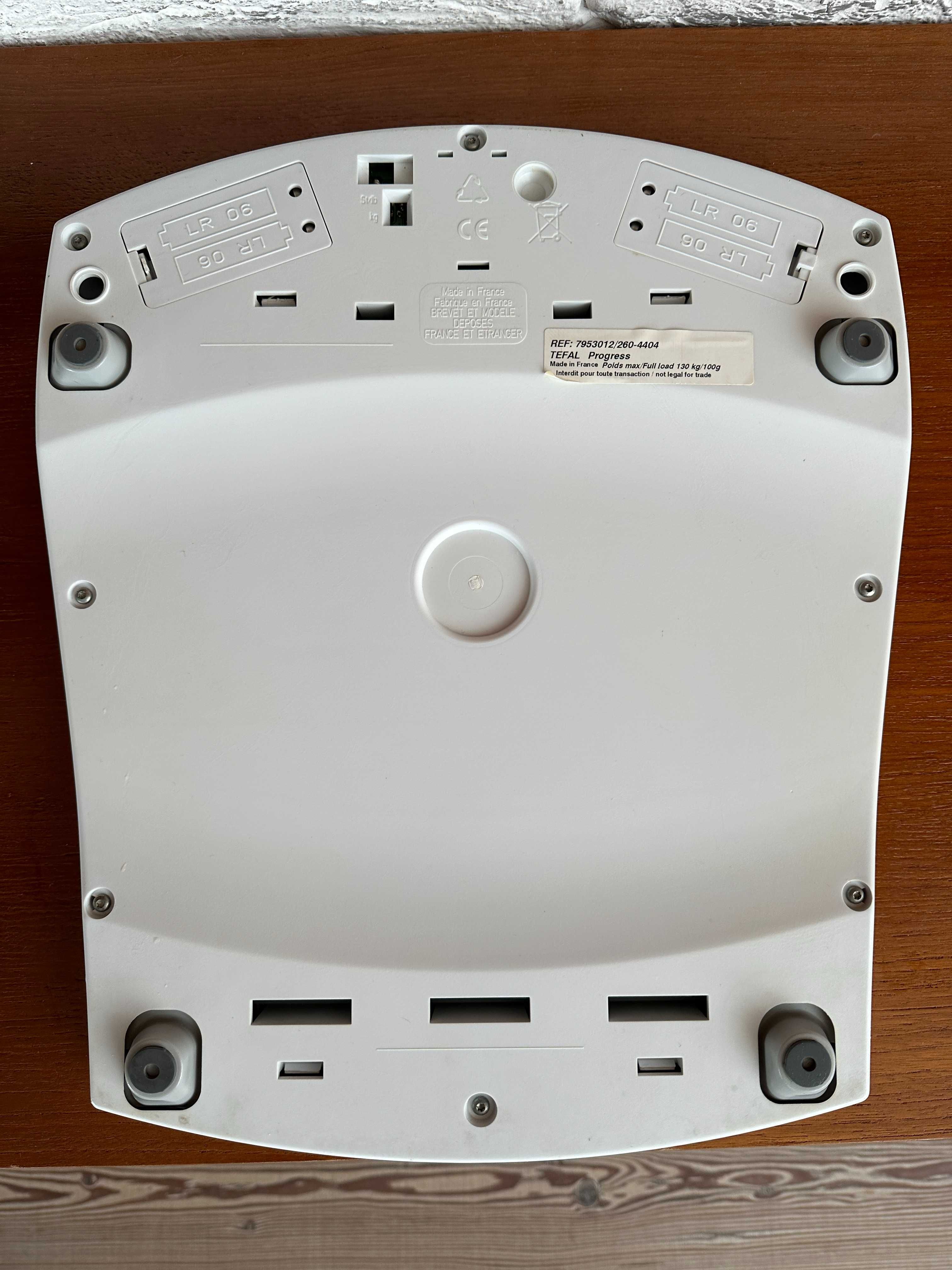 Ваги підлогові електронні Tefal Progress 7953012 Made in France