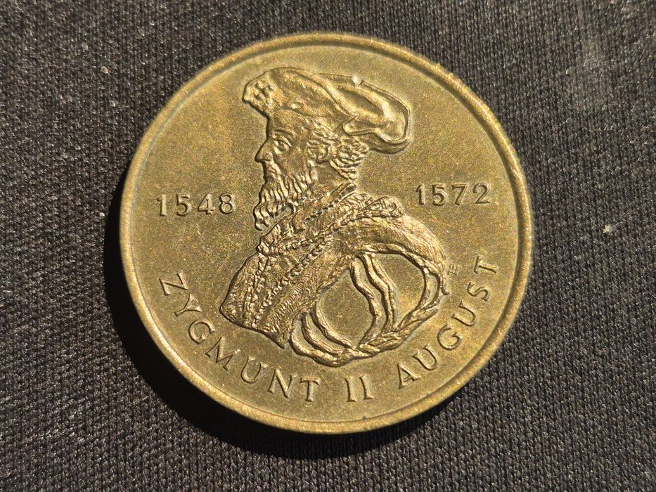 Moneta 2 zł Zygmunt II August 1996