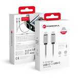 FORCELL F-ENERGY Metal C239 kabel Typ C do Typ C PD QC4.0 5A 100W