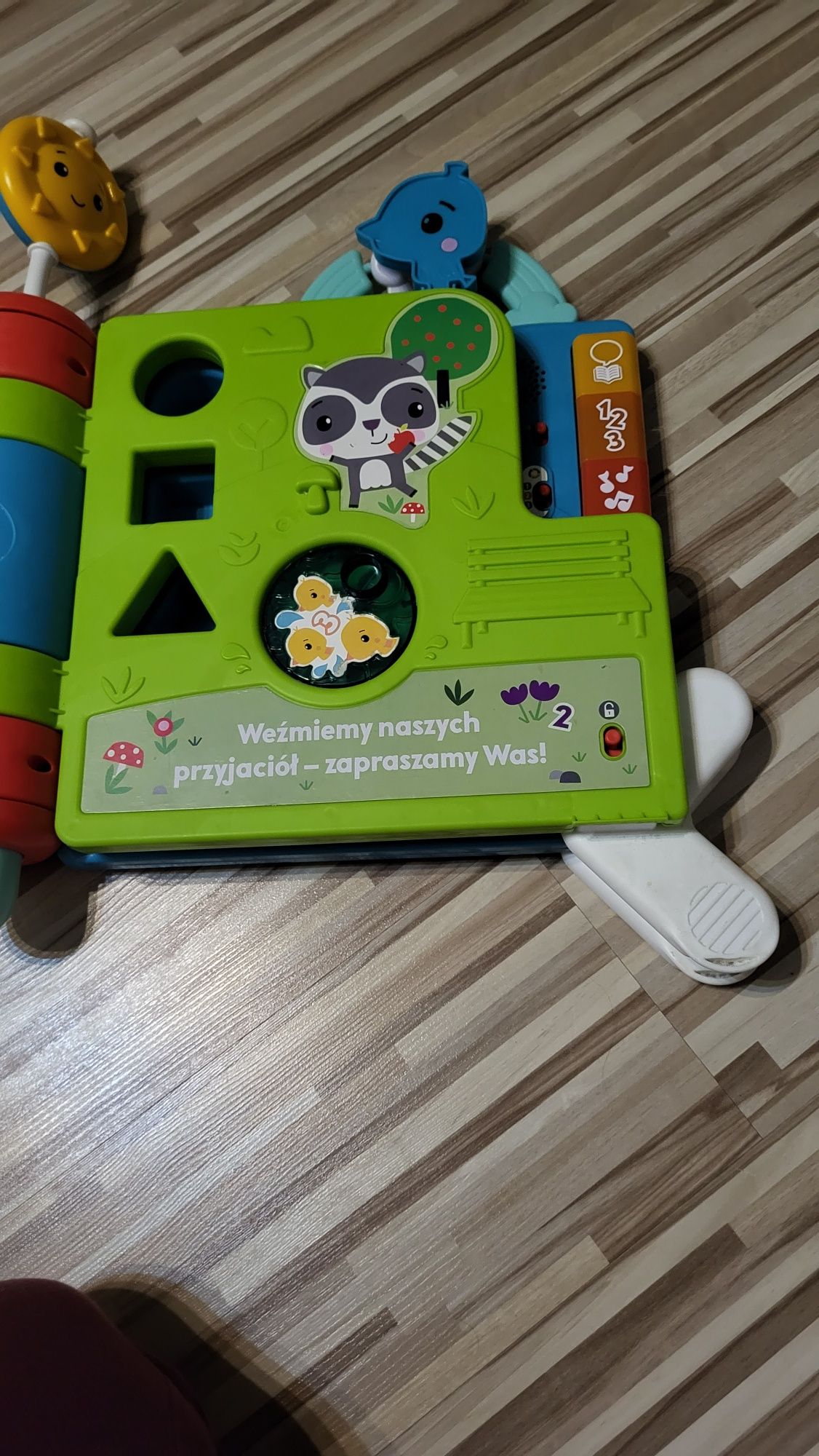 Ksiazeczka edukacyjna Fisher Price