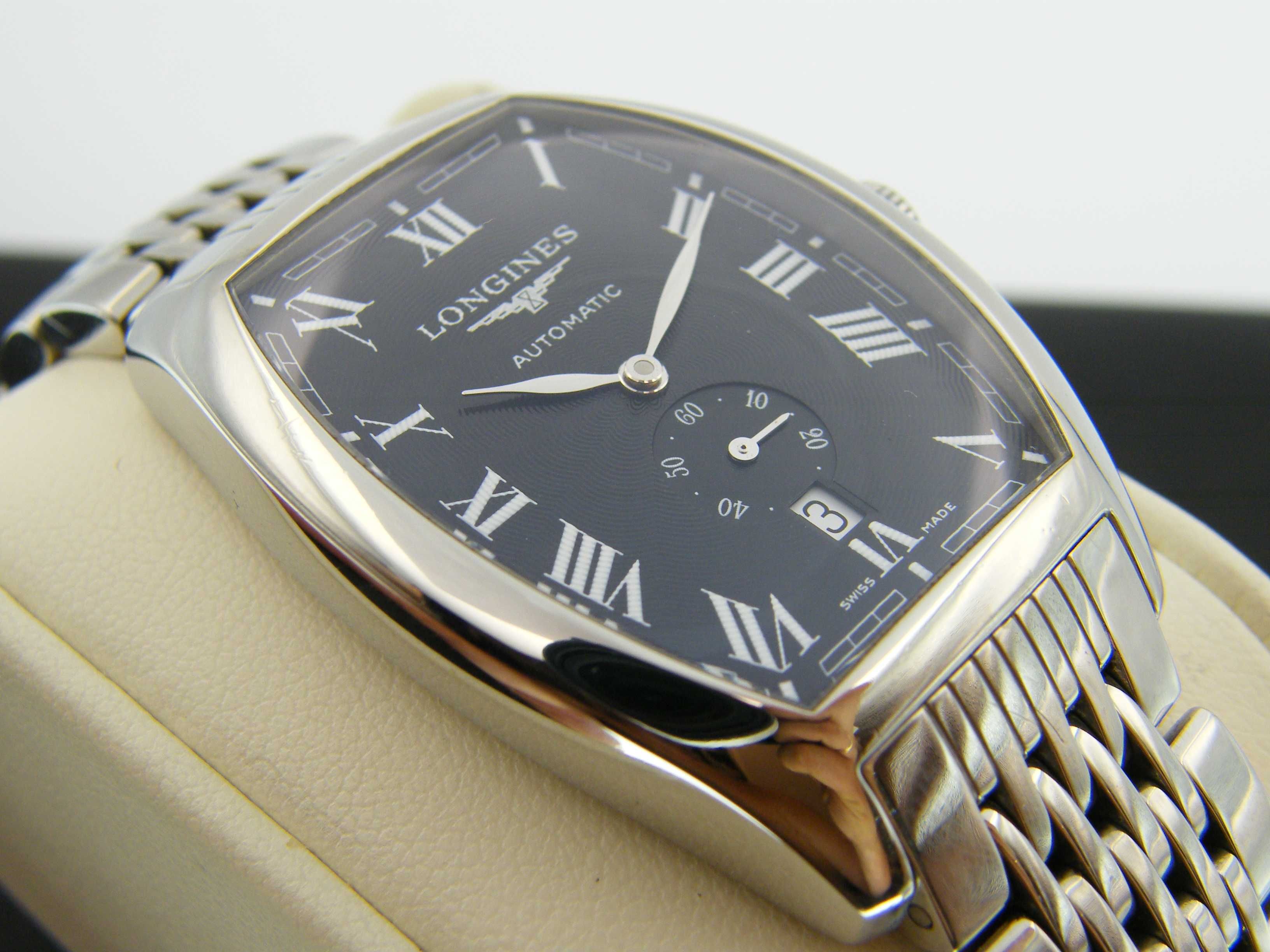Longines Evidenza Automatic Black Dial L2.642.4