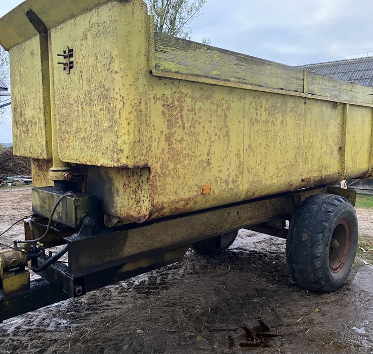 Przyczepa skorupa 10 ton