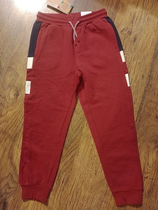 Bordowe ocieplane spodnie coccodrillo