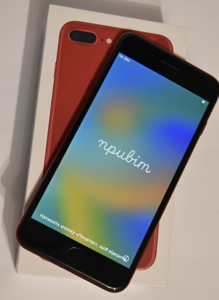 Iphone 8 plus  Red стан , все рідне