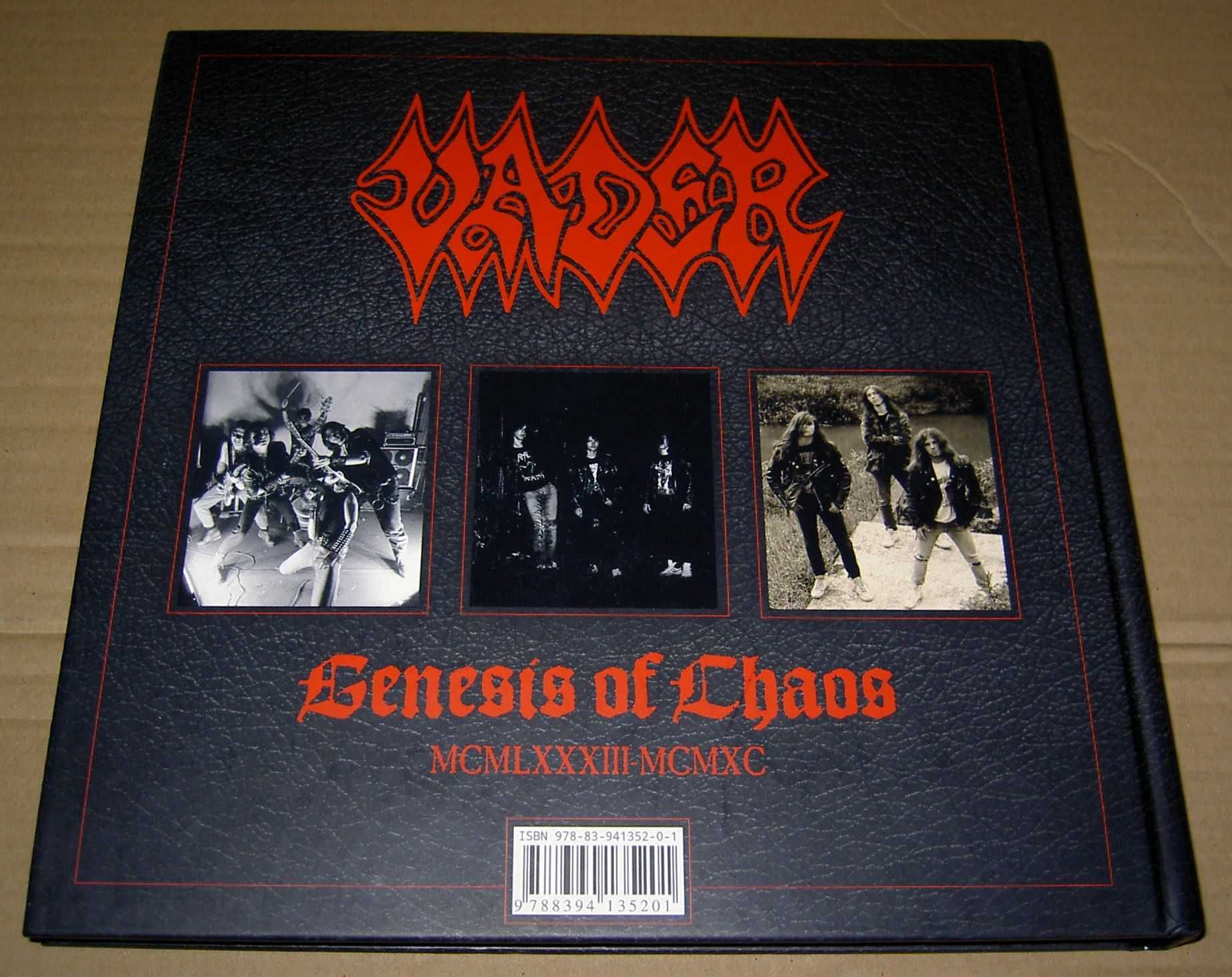 3CD Vader - Geneza Chaosu (MCMLXXXIII - MCMXC) (Book) (2015)
