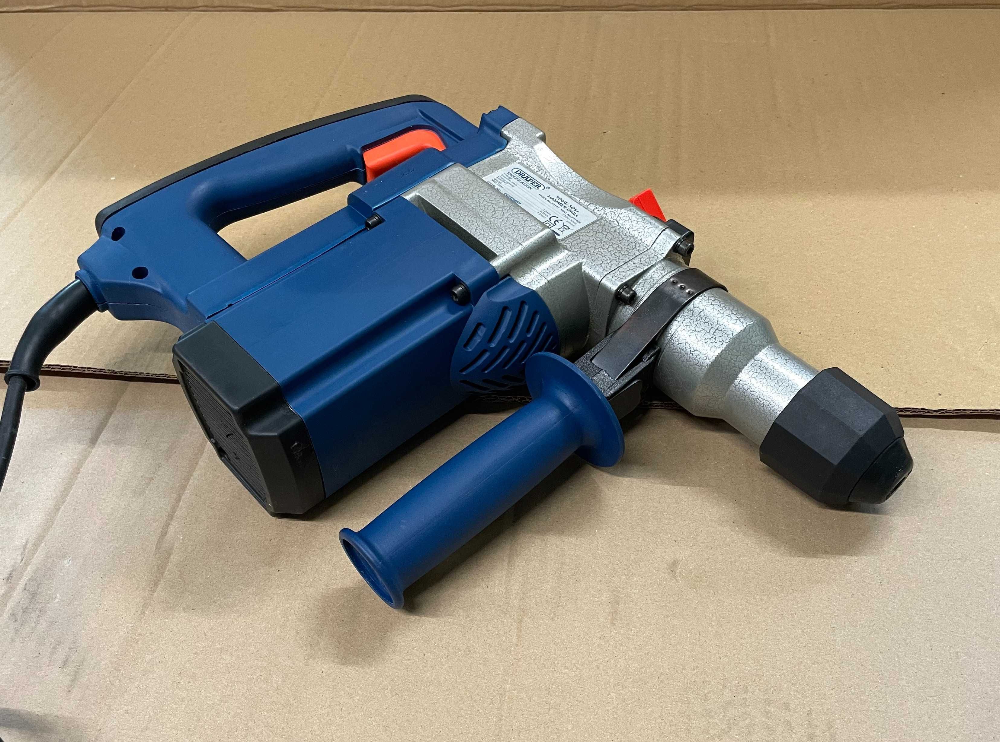 Młot Młotowiertarka 900W SDS Plus Walizka +Wiertła Draper PT900K 73397