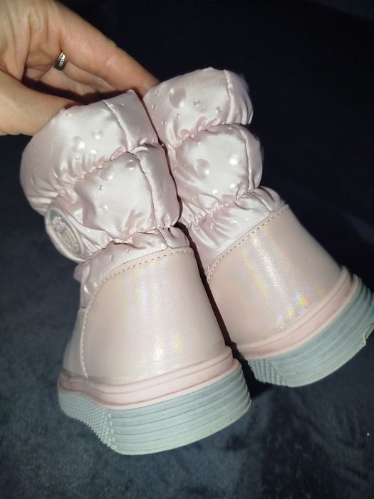 Теплі зимові черевики, сапожки 26 розмі, дитячі, дівчинкар