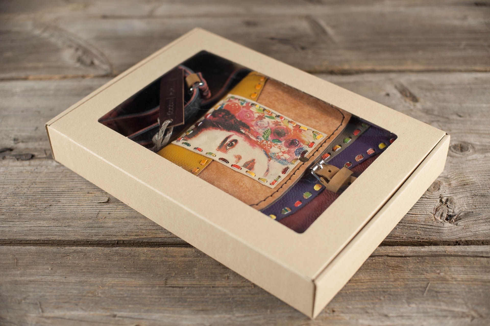 torebka unikatowa retro Frida handmade