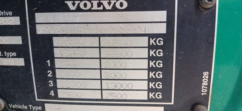 Volvo FM 410 z 2013roku  8x2 asenizacyjny