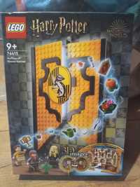 Nowy LEGO Harry Potter 76412 9+ Flaga Hufflepuffu oryginalny Hogwart