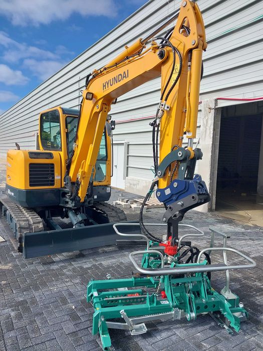 calçada portuguesa, lancil, pavé, lajeta, grelha, construção, máquina,