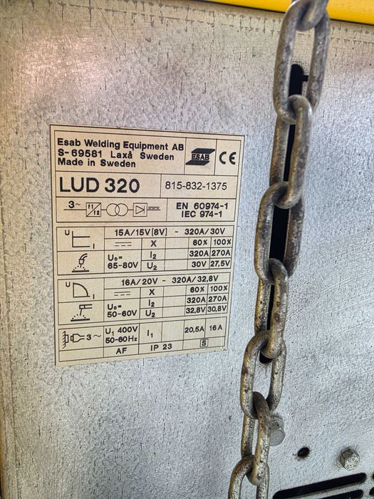 Esab Aristo LUD 320 Migomat
