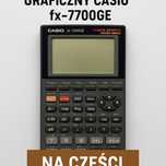 Kalkulator graficzny Casio fx-7700GE – USZKODZONY, na części