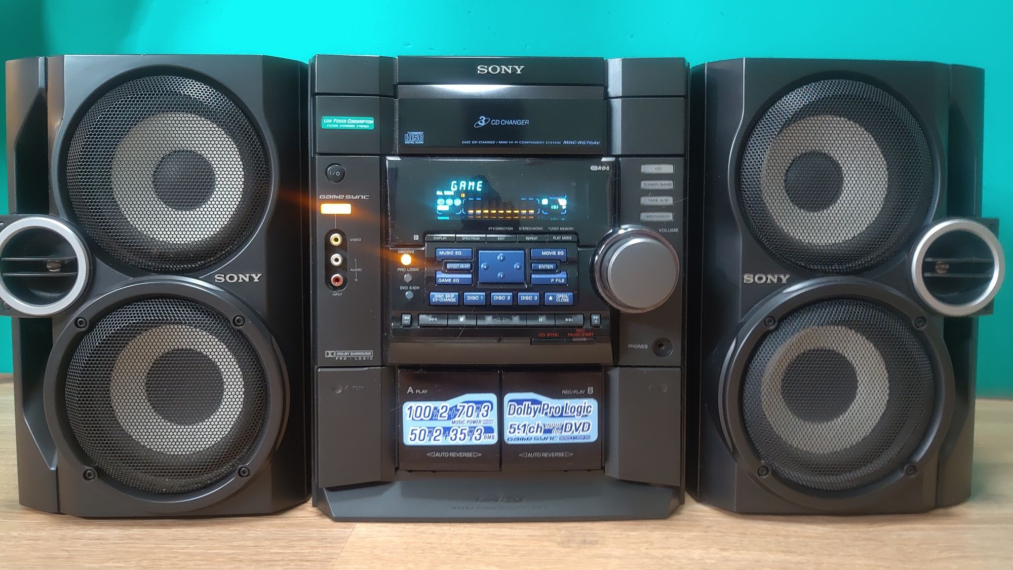 Музичний центр sony hcd-rg70 av
