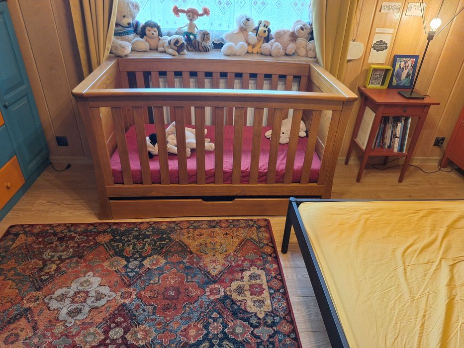 Łóżeczko i komoda Mamas&Papas Ocean DĄB