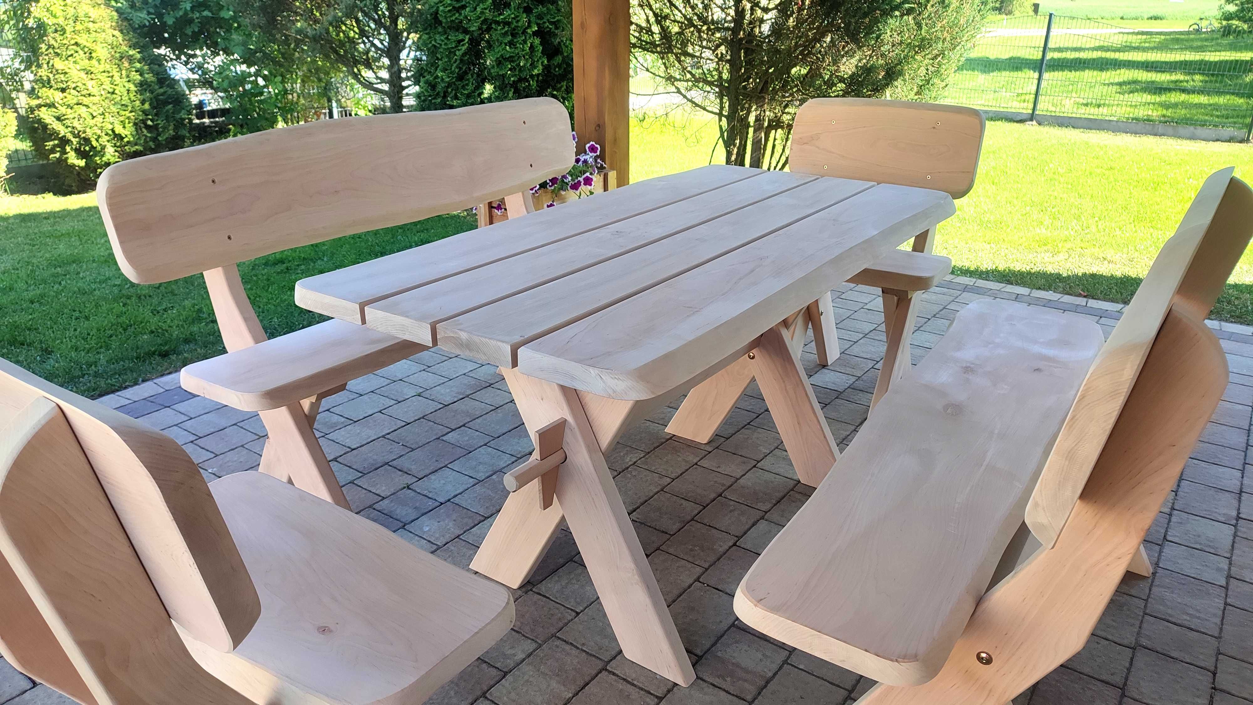 Meble Ogrodowe Drewniane Komplet SZYBKI CZAS REALIZACJI *PRODUCENT*