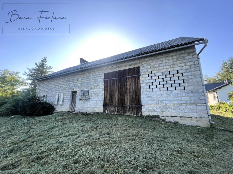 Do sprzedaży budynek mieszkalno-gospodarczy pow. 250 m2 Glinik Polski