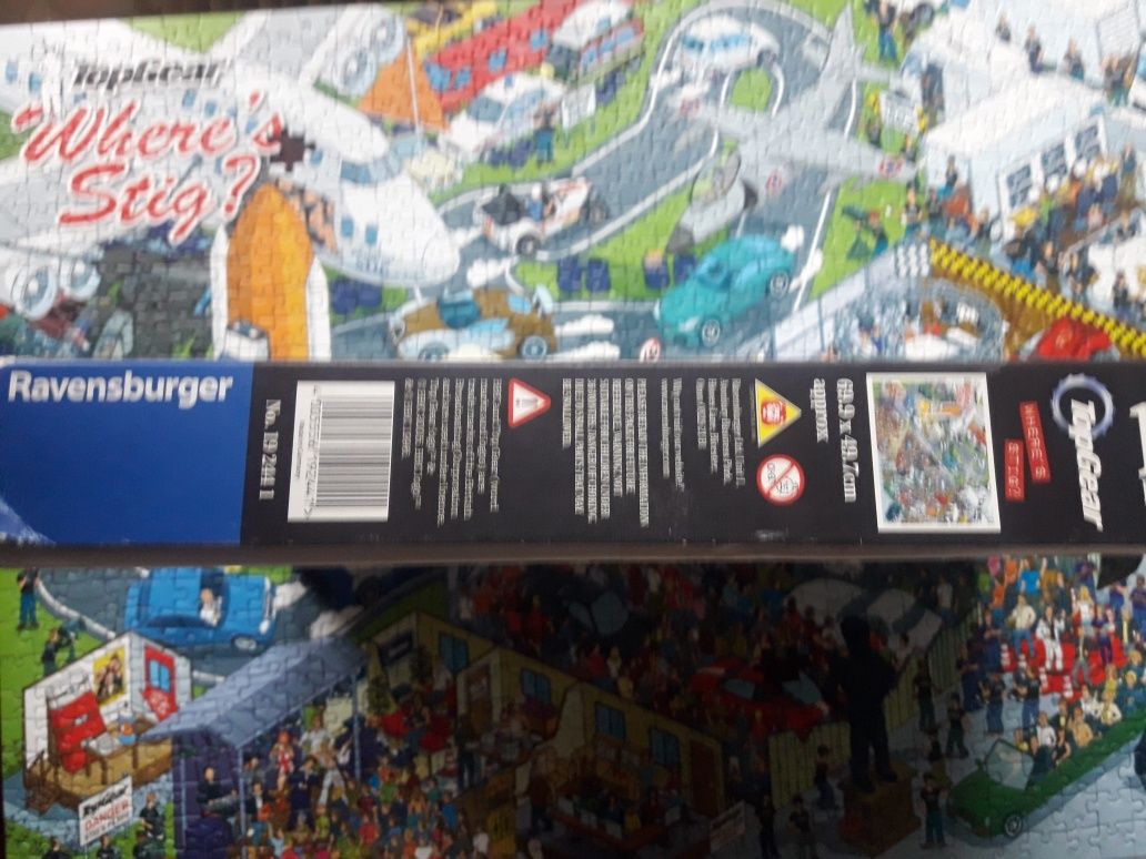 Puzzle 1000 Пазл Ravensburger Top Gear