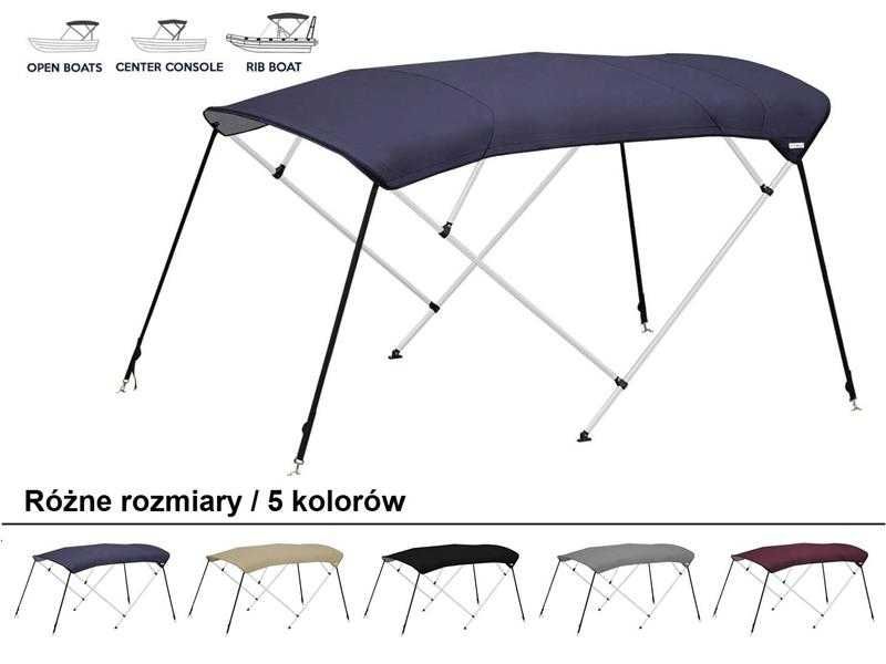 Daszek do łodzi • BIMINI–TOP • 4 Łukowy / Wymiary 220x140x125 cm.