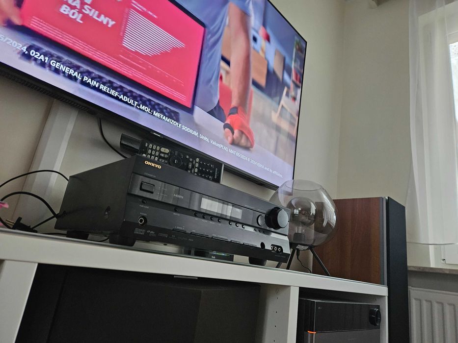 OKAZJA Amplituner wzmacniacz kino domowe 5.1 stereo Onkyo tx sr 505