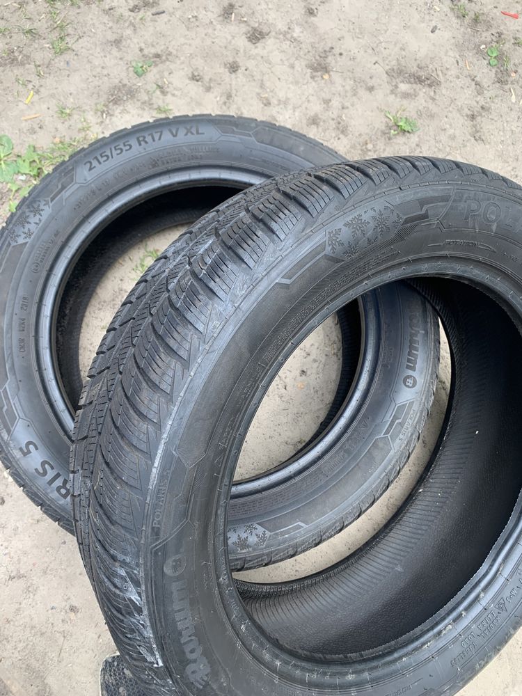 Резина 215/55 r17 Barum polaris 5