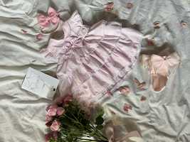 Сукня рожева, пудрова