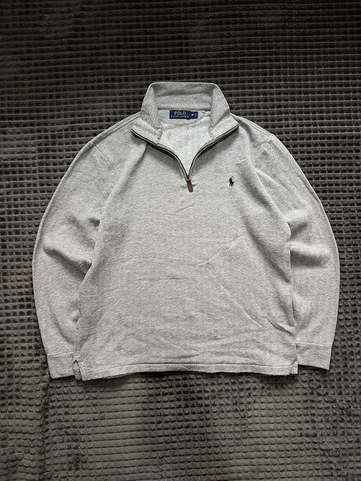 Polo by Ralph Lauren (M) 1/3 Zip Sweater мужская кофта зип оригинал