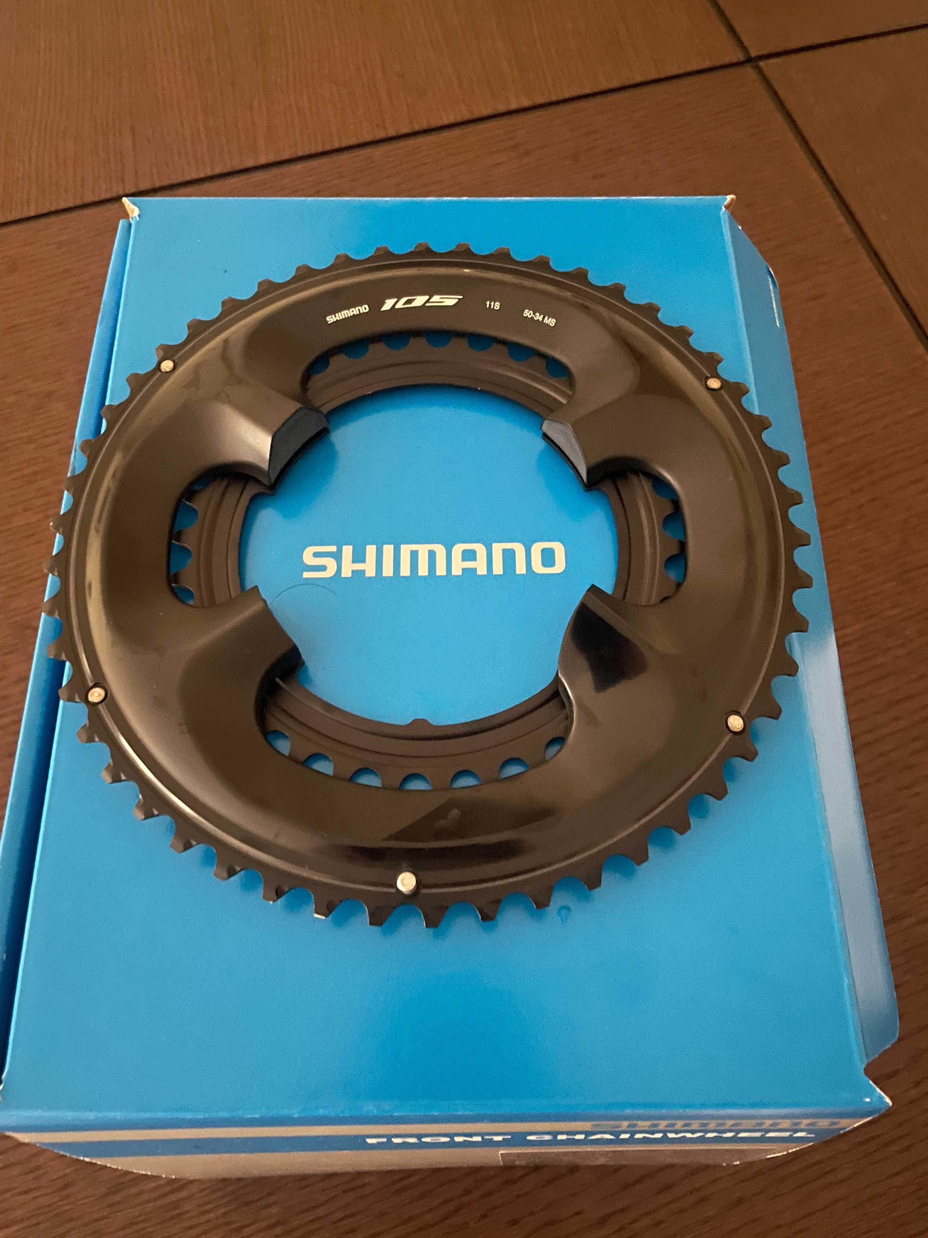 Prato 50/34 Shimano 105 - Novo