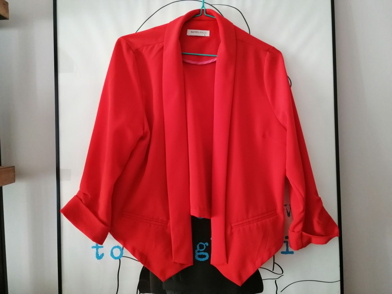 Blazer Curto Vermelho (L)